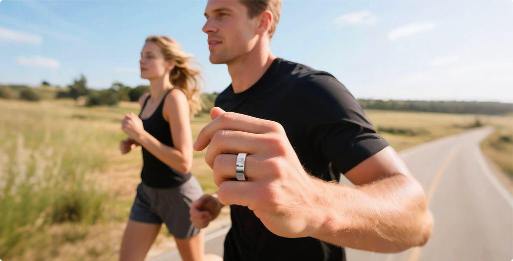 OvaaWaves-Smart Ring for Men Women Take Photo Health Monitor Waterproof Sport